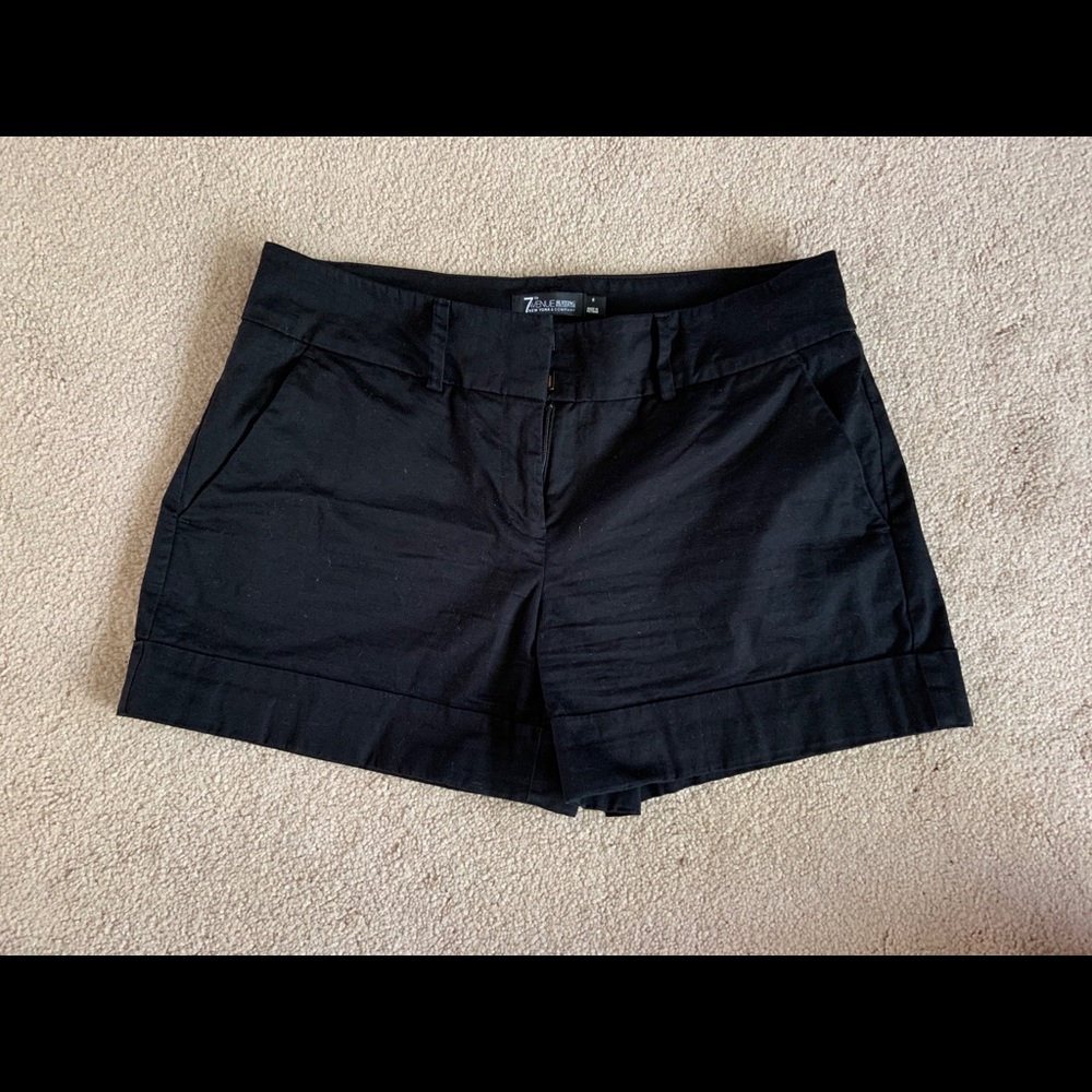 Black shorts